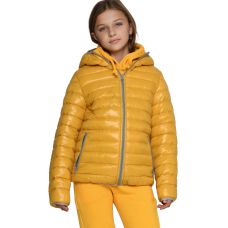 Куртка дитяча демісезонна коротка жовта  60135