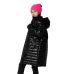 Куртка демісезонна довга для дівчинки чорна X-Woyz DT-8342-8 60138