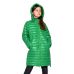 Куртка демісезонна довга для дівчинки зелена  X-Woyz DT-8342-12 60130