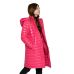 Куртка демісезонна довга для дівчинки малинова X-Woyz DT-8342-9 60128