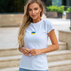 Футболка жіноча прапор Україна 1