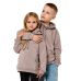 Дитячий худі унісекс  бежевий 55702