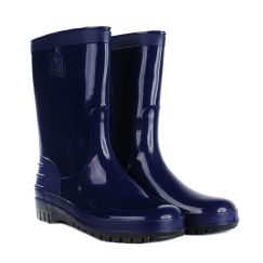 Резиновые сапоги женские короткие Classic синие