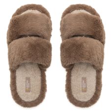 Комнатные тапочки женские Myla капучино