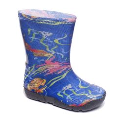 Резиновые сапоги детские ПВХ Аквариум
