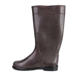 Резиновые сапоги женские Глиттер розовые