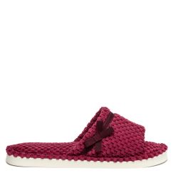 Кімнатні тапочки жіночі Amely бордові