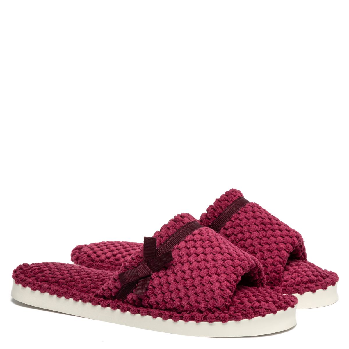 Кімнатні тапочки жіночі Amely бордові