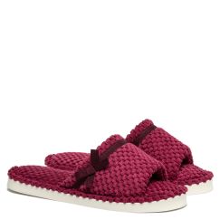 Кімнатні тапочки жіночі Amely бордові