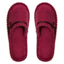 Комнатные тапочки женские Amely бордовые