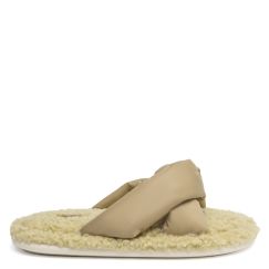 Кімнатні тапочки жіночі Bubble зелено-сірі