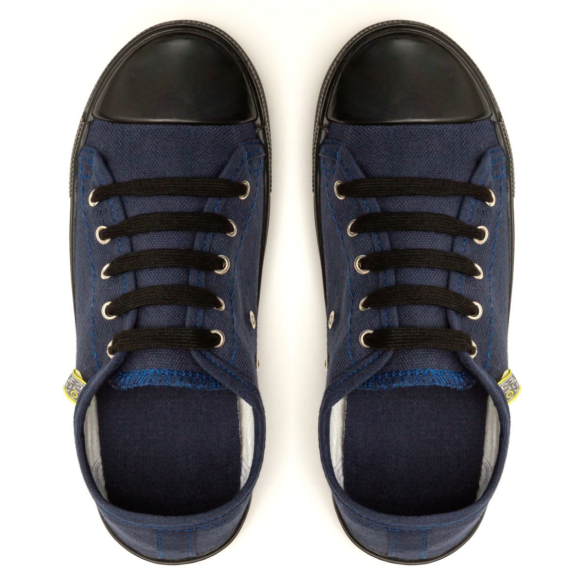 Кеды Classic Синие на черной подошве