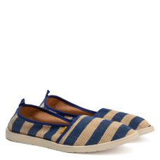 Слипоны мужские COLIN Oazis голубая полоска хлопок