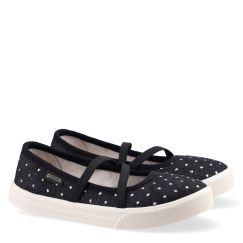 Слипоны детские Ella чёрные