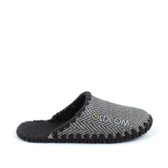 Кімнатні тапочки фетрові Зігзаг сірі
