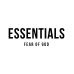 Футболка жіноча біла з принтом Essentials
