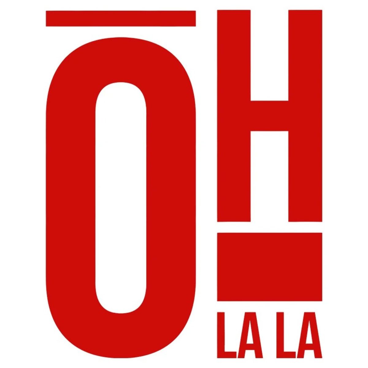 Футболка чоловіча біла з принтом Oh La La