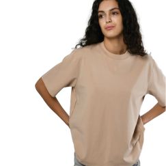 Футболка базова oversize Premium бежева