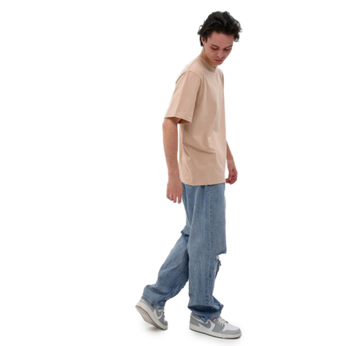 Футболка базова oversize Premium бежева