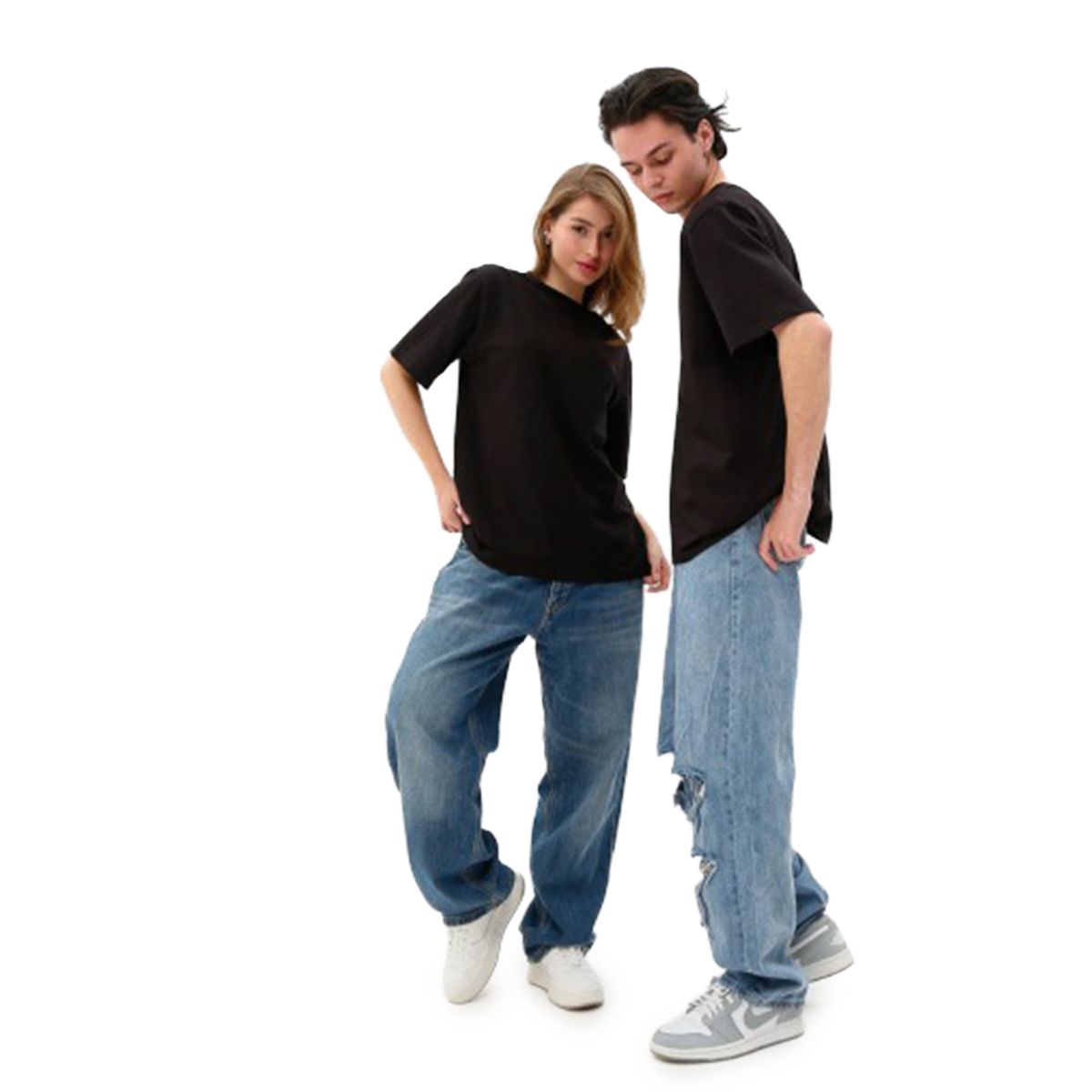 Футболка базова oversize Premium чорна