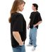Футболка базова oversize Premium чорна