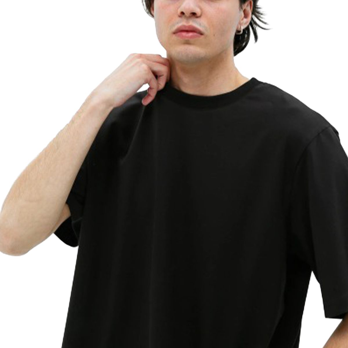 Футболка базова oversize Premium чорна