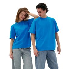 Футболка базова oversize Premium блакитна
