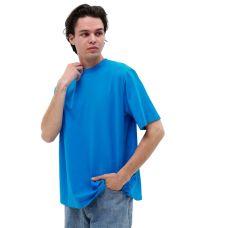 Футболка базова oversize Premium блакитна