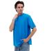Футболка базова oversize Premium блакитна