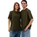 Футболка базова oversize Premium хакі