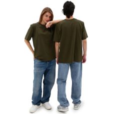 Футболка базова oversize Premium хакі