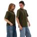 Футболка базова oversize Premium хакі