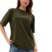 Футболка базова oversize Premium хакі