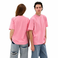 Футболка базова oversize Premium рожева