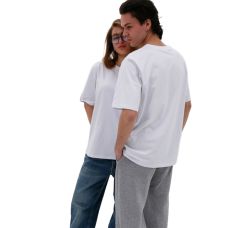 Футболка базова oversize Premium біла