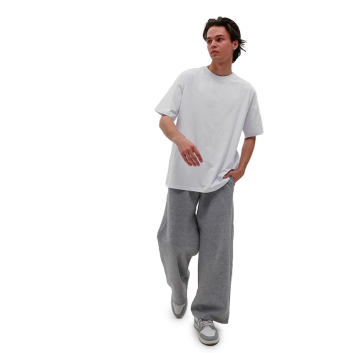 Футболка базова oversize Premium біла