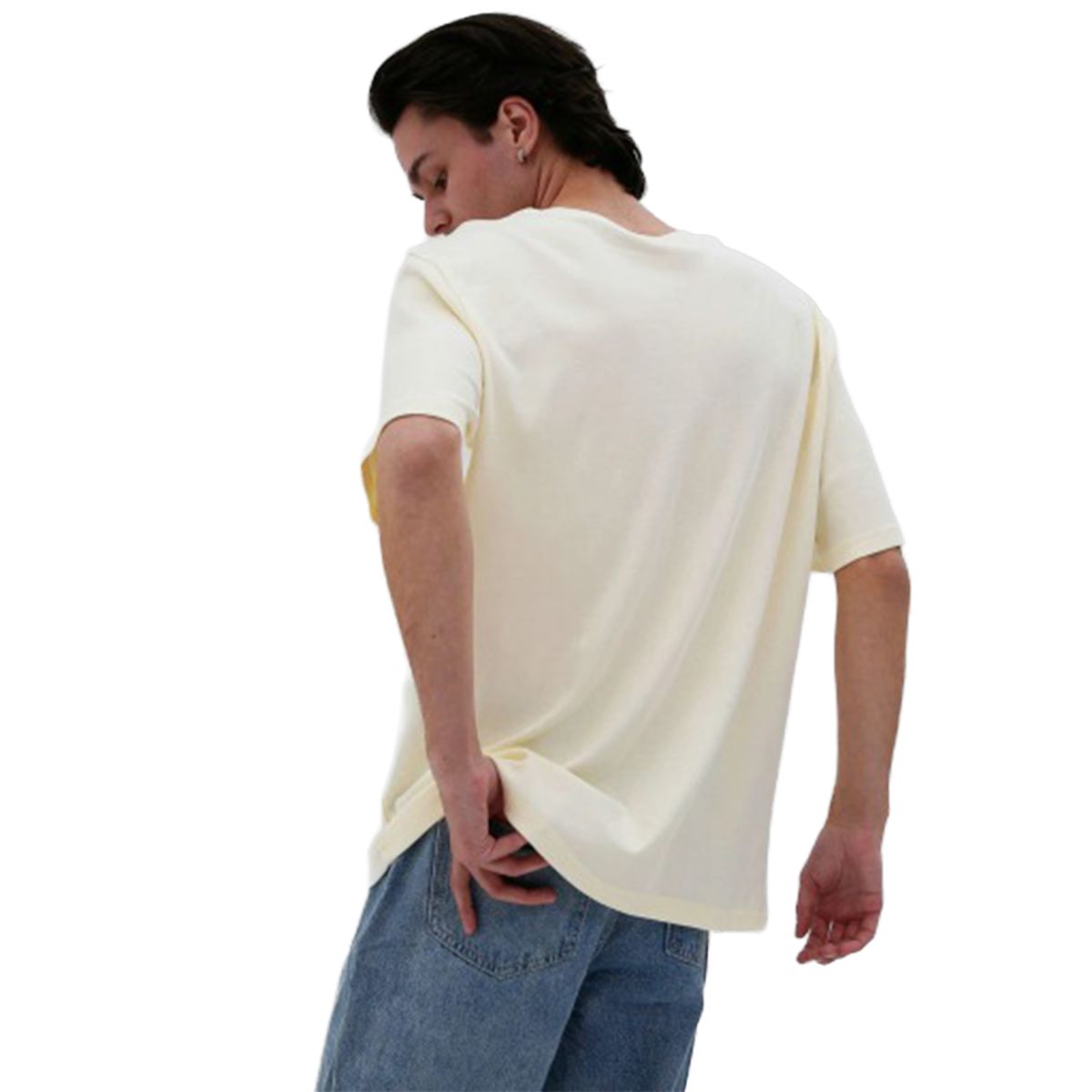 Футболка базова oversize Premium жовта