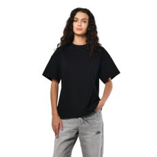 Футболка жіноча базова oversize Premium чорна