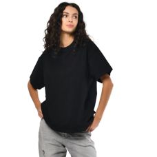 Футболка жіноча базова oversize Premium чорна