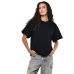Футболка жіноча базова oversize Premium чорна