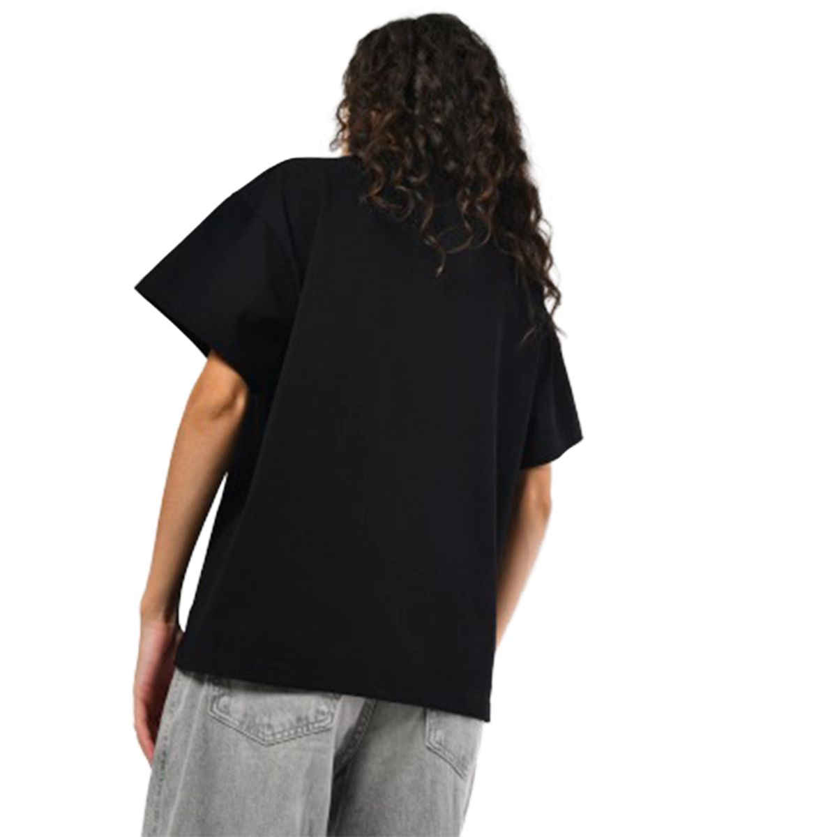 Футболка жіноча базова oversize Premium чорна