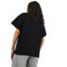 Футболка жіноча базова oversize Premium чорна