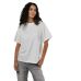 Футболка жіноча базова oversize Premium молочна