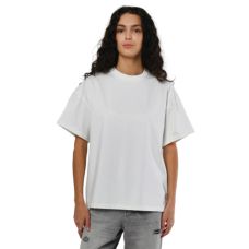 Футболка жіноча базова oversize Premium молочна