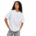 Футболка жіноча базова oversize Premium біла
