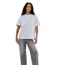 Футболка жіноча базова oversize Premium біла