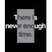 Футболка жіноча чорна з принтом There Is Never Enough