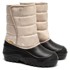 Дутики дитячі Jumper бежево чорні