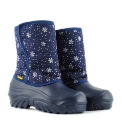 Дутики дитячі Jumper сніжинки сині