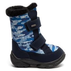 Детские сапоги-дутики зимние  Alaska Military синие